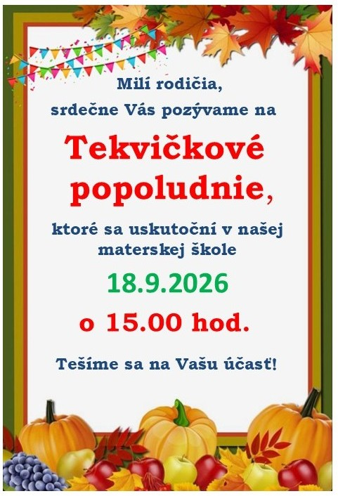 Fotka - Tekvičkové popoludnie